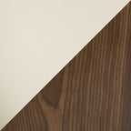 Tabouret de bar pivotant réglable, marron/crème/gris, style Mid-Century, à l'unité