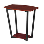 Table d'appoint industrielle avec étagère, plusieurs couleurs