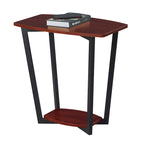 Table d'appoint industrielle avec étagère, plusieurs couleurs