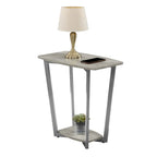 Table d'appoint industrielle avec étagère, plusieurs couleurs