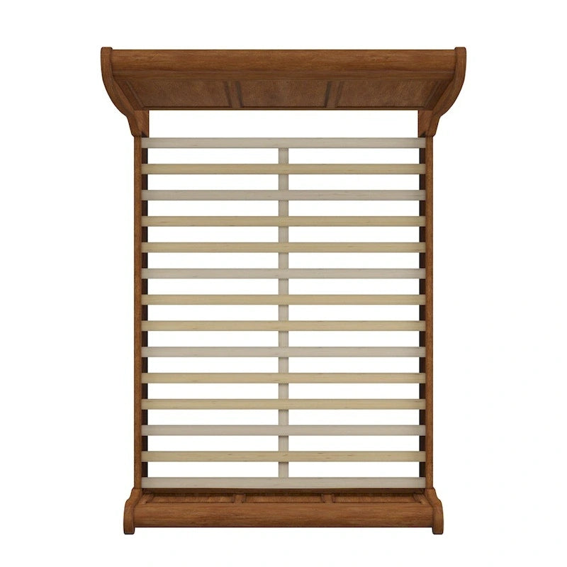 Chêne / Noir / Gris / Vert Sauge / Rouge Baie / Blanc – Lit traîneau Queen avec rangement, 1 ou 2 tiroirs latéraux, Pour 2 personnes