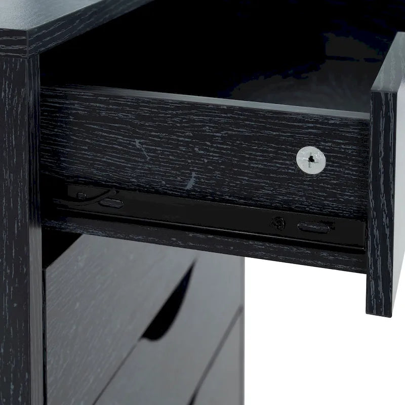 Commode verticale étroite à 9 tiroirs multicolore, Armoire de rangement simple