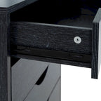 Commode verticale étroite à 9 tiroirs multicolore, Armoire de rangement simple