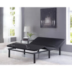 Sommier articulé réglable gris/noir avec option massage – Twin XL / Full / Queen / King / Split King
