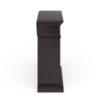 Console de foyer électrique Ebony Electric Media – Bouton ou écran tactile, en coin ou mural