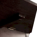 Console de foyer électrique Ebony Electric Media – Bouton ou écran tactile, en coin ou mural