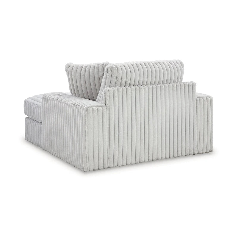 Chaise longue surdimensionnée en alliage – 1 place, avec port USB et porte-gobelets