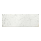 Console en marbre blanc, style moderne, 1 personne, 42"L x 30"H x 14"P