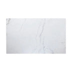 Console en marbre blanc, style moderne, 1 personne, 42"L x 30"H x 14"P